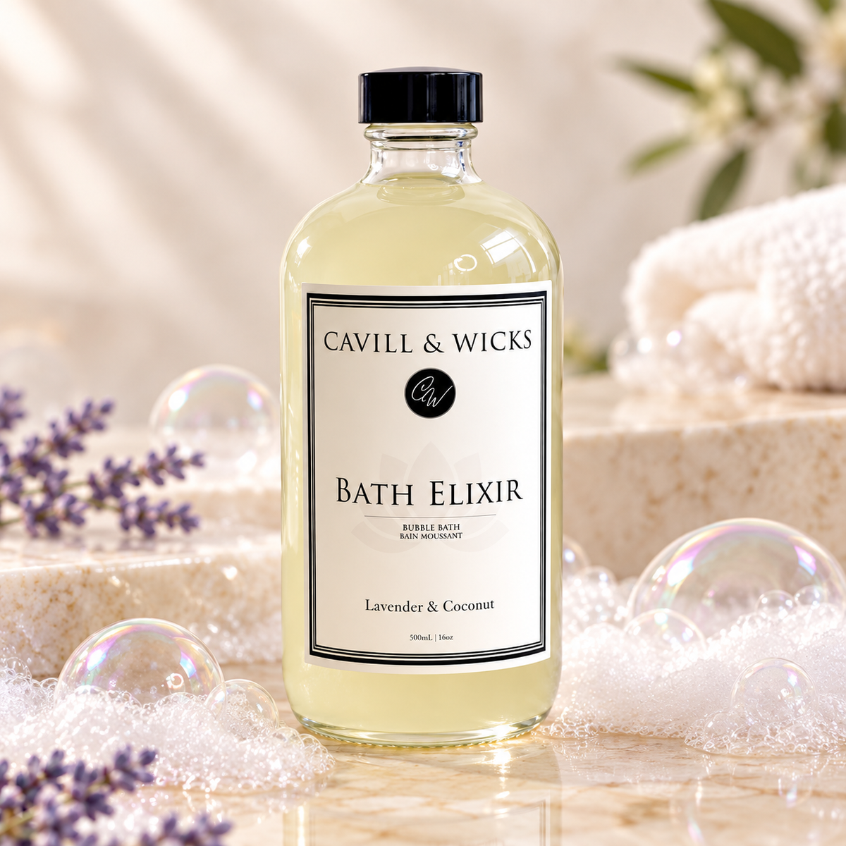 BATH ELIXIR BUBBLE BATH 16oz