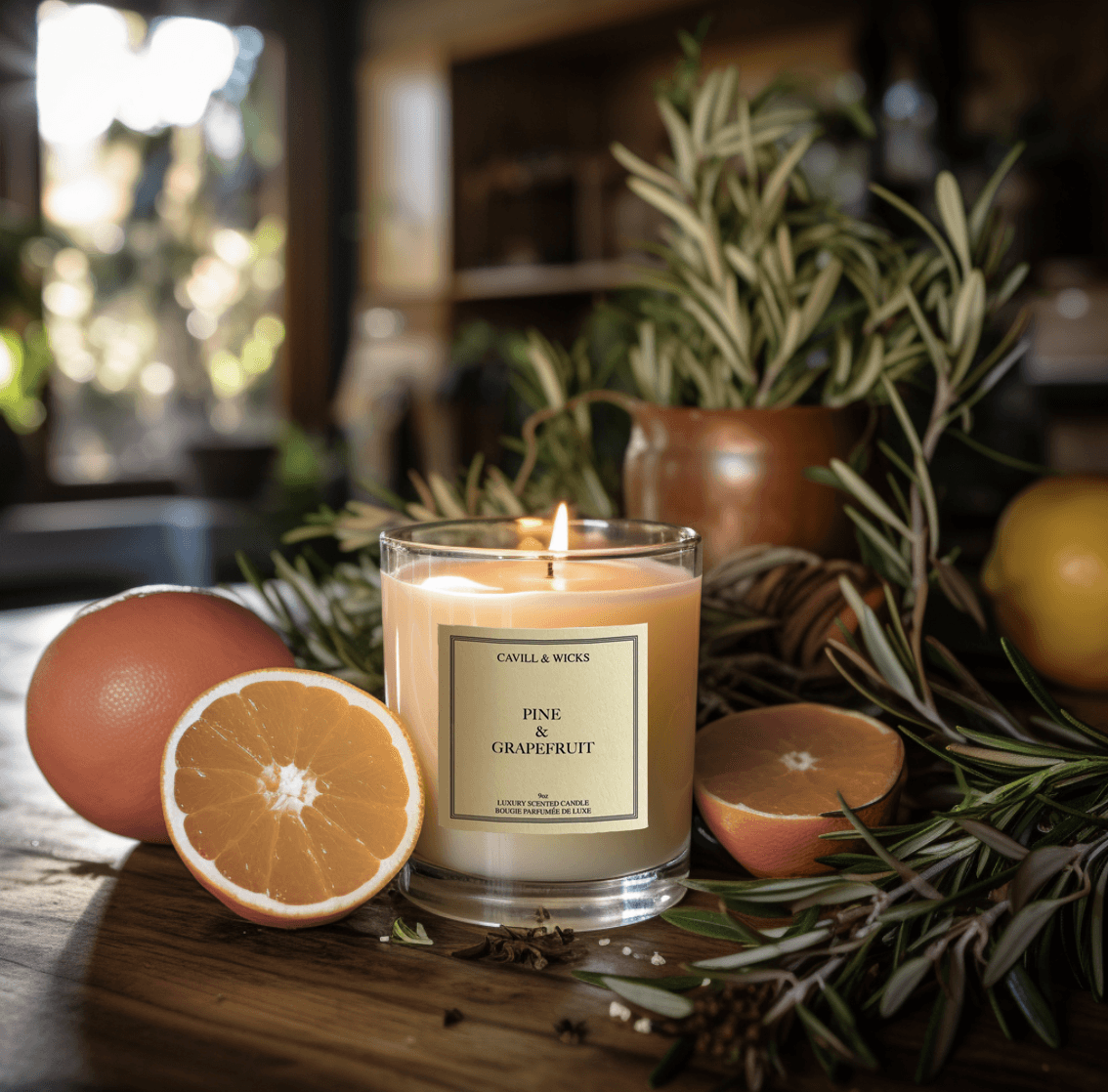 PINE & GRAPEFRUIT 9oz - Cavill & Wicks