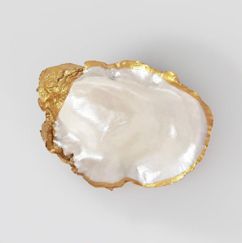 Oyster Shell Pinch Pots - Set of 2 small - Friday Harbour Lifestyle Company