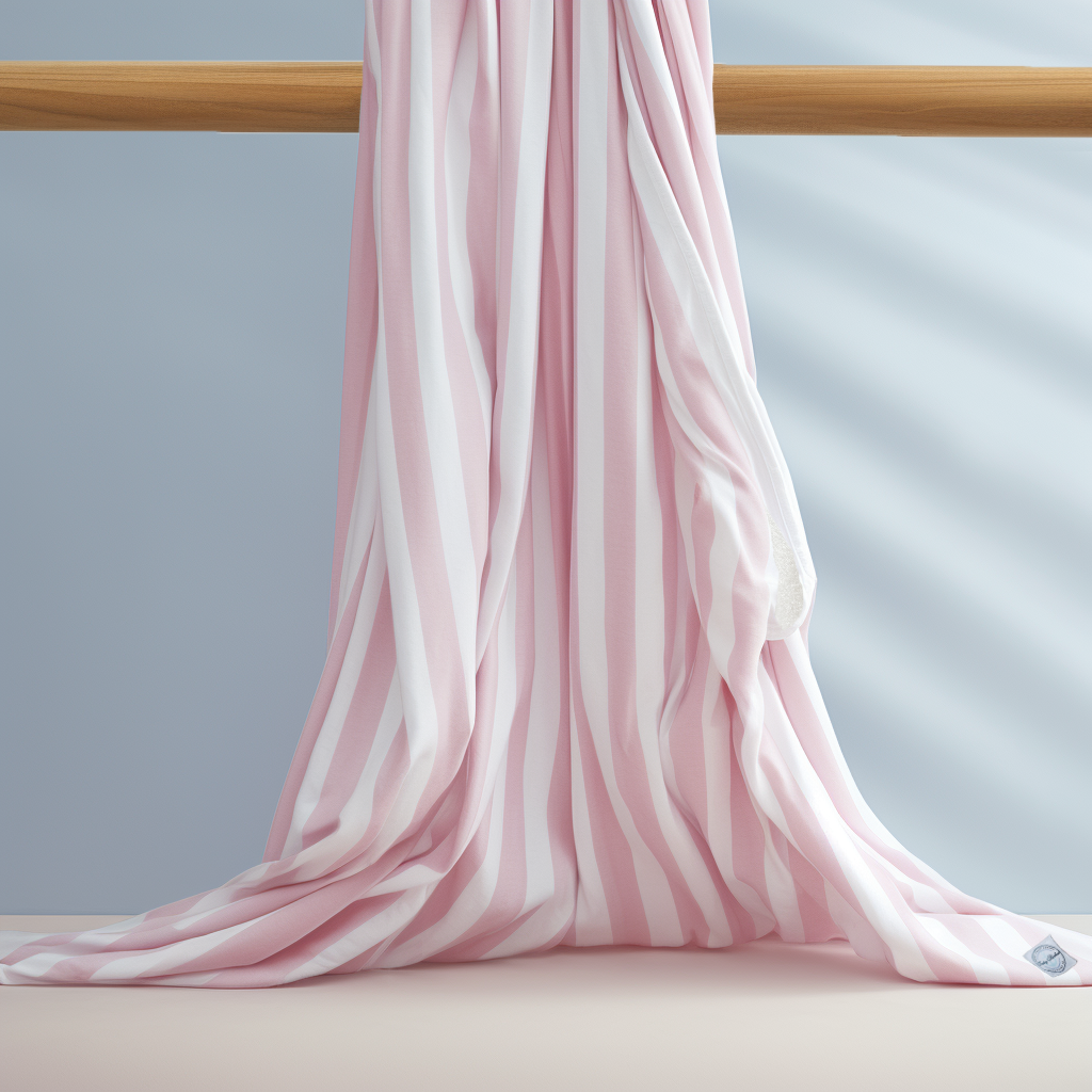 The Cloud Towel™ - Pink & White Stripe - Friday Harbour Lifestyle Company