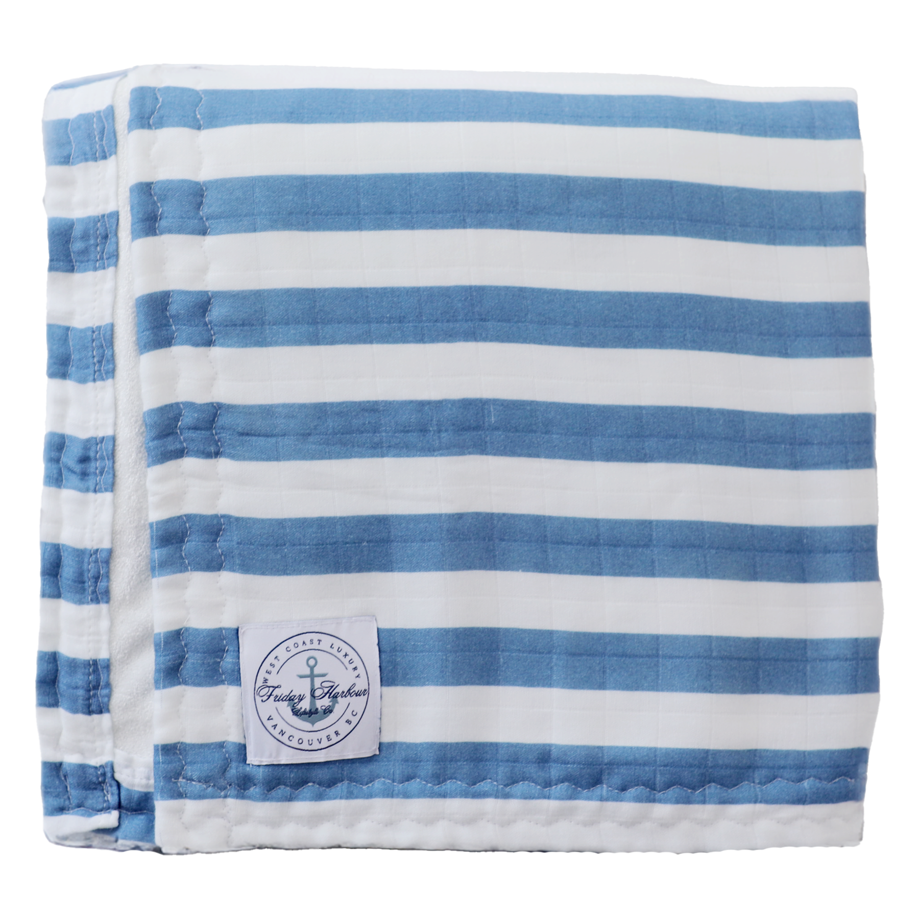 The Cloud Towel™ - Blue & White Stripe