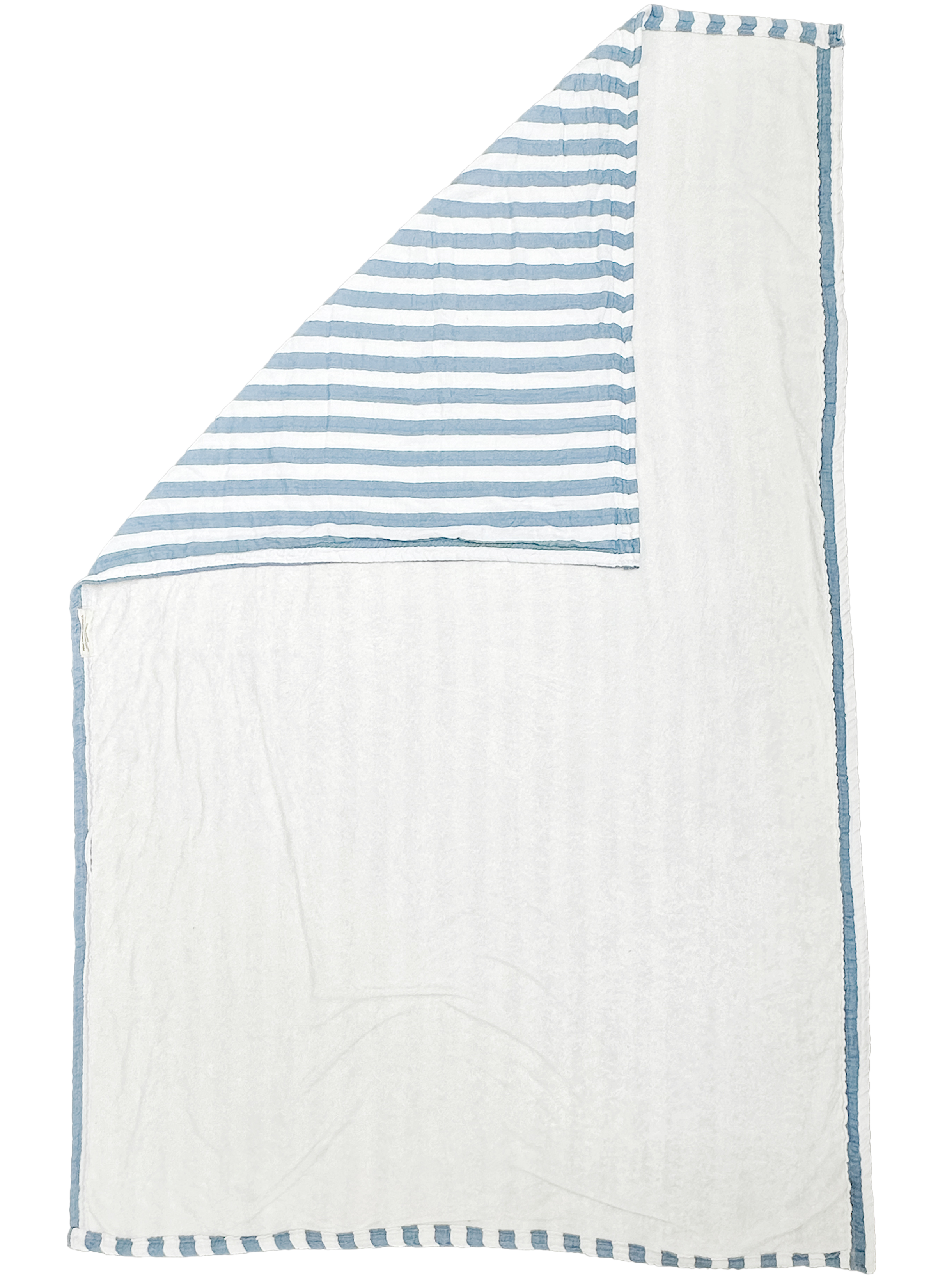 The Cloud Towel™ - Rayures bleues et blanches