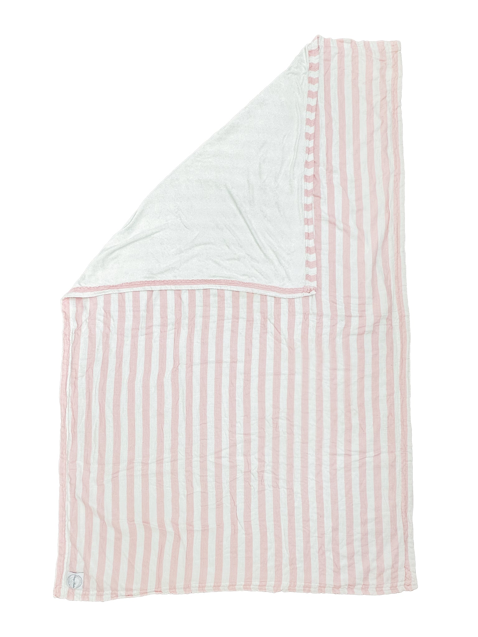 The Cloud Towel™ - Pink & White Stripe - Friday Harbour Lifestyle Company 